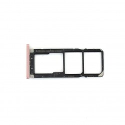 Rack tiroir cartes Double SIM et SD pour Xiaomi Redmi S2 Rose Photo 2