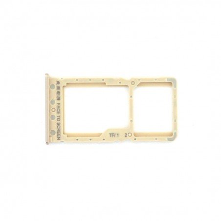 Rack tiroir cartes SIM et SD pour Xiaomi Redmi 6A Or Photo 2
