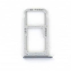 Rack tiroir carte SIM et SD Gris pour Huawei Honor 9 Lite Photo 1