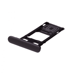 Rack tiroir cartes SIM et SD Noir pour Sony Xperia XZS Photo 1