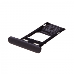 Rack tiroir cartes SIM et SD Noir pour Sony Xperia XZS Photo 1