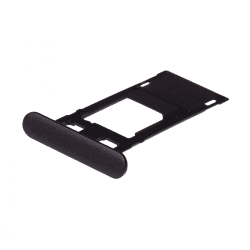Rack tiroir cartes SIM et SD Noir pour Sony Xperia XZS Photo 2