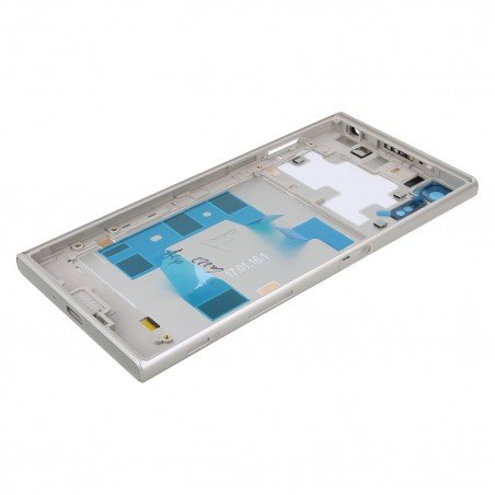 Coque Arrière Argent pour Sony Xperia XZS / XZS Dual  photo vue côté 2