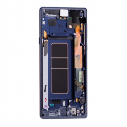 Bloc Ecran Amoled et vitre prémontés pour Samsung Galaxy Note 9 Bleu Cobalt Photo 2