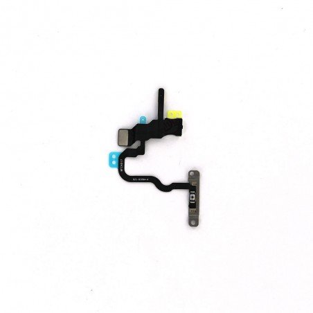 Nappe power et flash pour iPhone X avec support métallique Photo 2