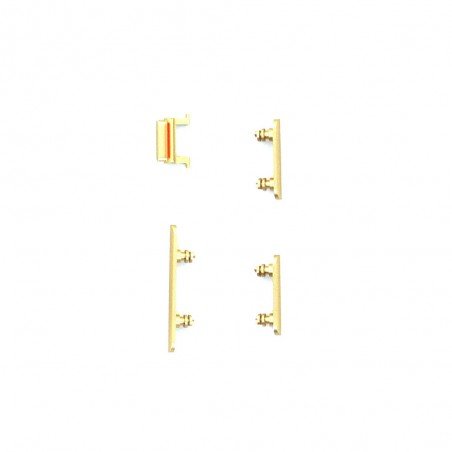 Lot de boutons Jaune pour iPhone XR_photo1