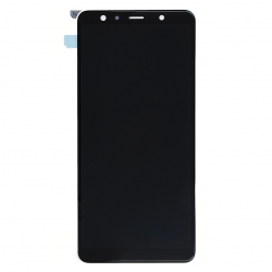 Ecran noir avec vitre + Amoled pour Samsung Galaxy A7 2018 photo 1