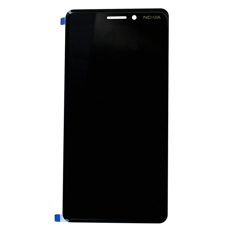 Ecran Noir avec vitre et LCD prémonté pour Nokia 6.1_photo1