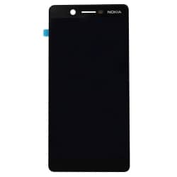 Ecran Noir avec vitre et LCD prémonté pour Nokia 7_photo1