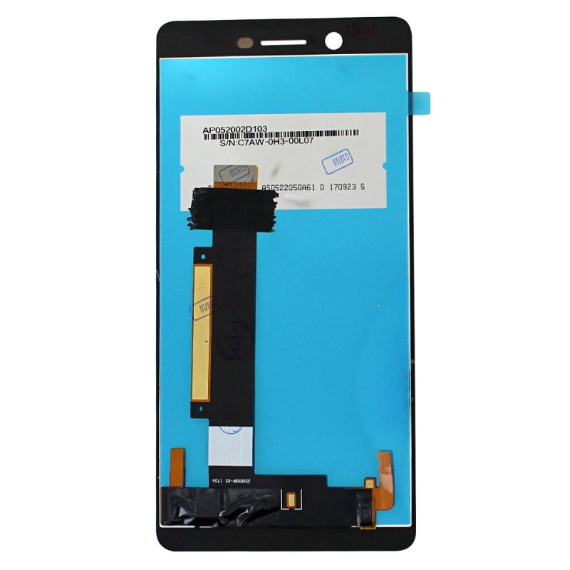 Original Ecran LCD & Vitre tactile Pulled (PIEC) Noir sans Châssis pour