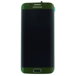 Écran Amoled Vert et vitre pré-montés pour Samsung Galaxy S6 Edge_photo1