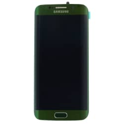 Écran Amoled Vert et vitre pré-montés pour Samsung Galaxy S6 Edge_photo1