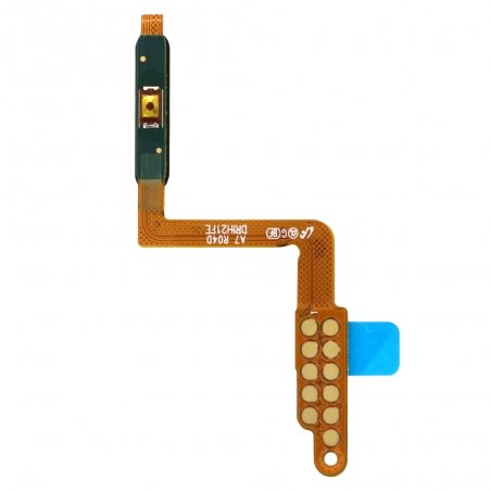 Lecteur d'empreintes Noir pour Samsung Galaxy A7 2018_photo2