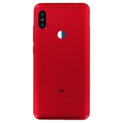 Coque arrière Rouge pour Xiaomi Redmi Note 6 Pro_photo1