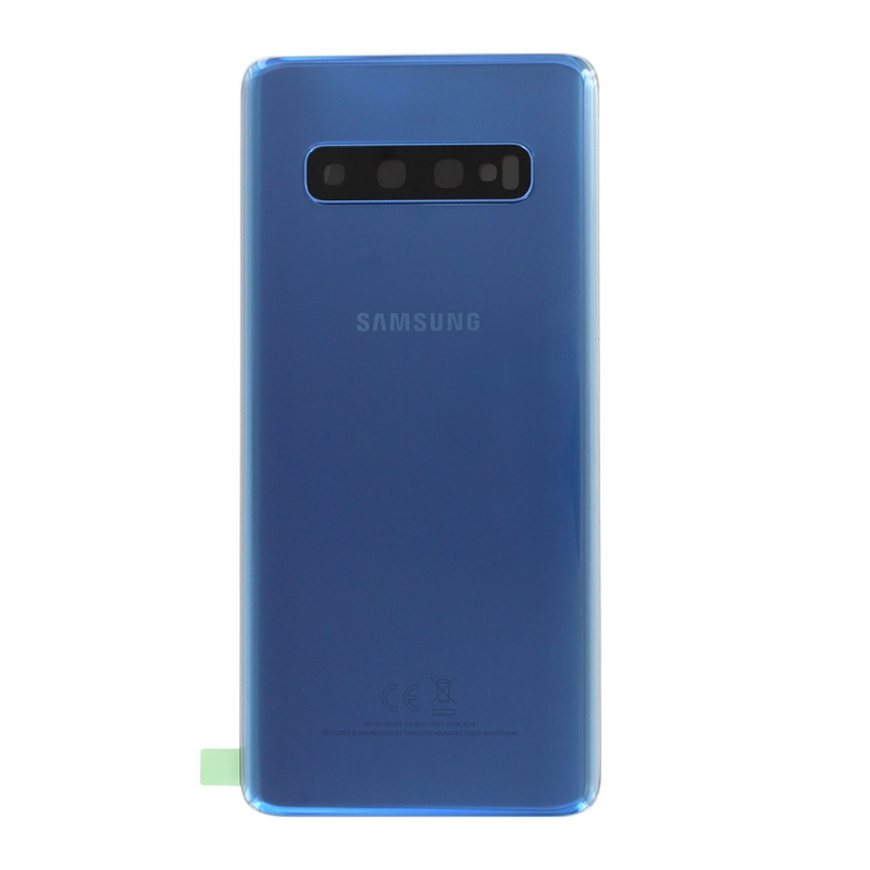 Vitre arrière bleu prisme neuve d'origine pour le S10 de Samsung à remplacer_1