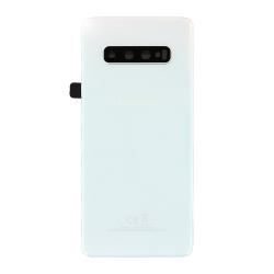 Remplacer la vitre arrière cassée du Samsung S10+ blanc prisme avec BricoPhone_1