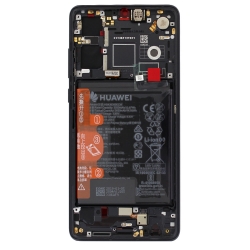 Remplacer l'écran et la batterie du Huawei P30 noir pour cette pièce d'origine avec Bricophone_3