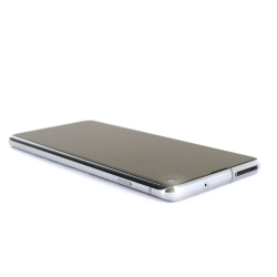 Remplacer l'écran Amoled du Galaxy S10 blanc prisme avec cette pièce neuve d'origine Samsung-Bricophone_4