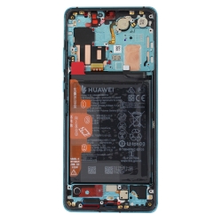 Remplacer l'écran et la batterie du P30 Pro bleu Aurora de Huawei avec cette pièce détachée d'origine et Bricophone_2