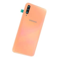 Changez la vitre arrière orange corail cassée de votre Galaxy A50 avec Bricophone_3