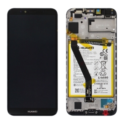 Changer l'écran et la batterie du Y6 2018 noir pour une pièce neuve d'origine Huawei avec Bricophone