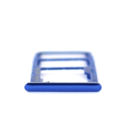Rack tiroir pour cartes SIM et SD du Samsung Galaxy A70 Bleu_photo2