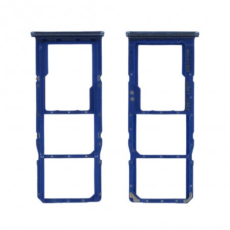 Rack tiroir pour cartes SIM et SD du Samsung Galaxy A70 Bleu_photo1