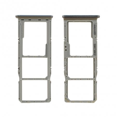 Rack tiroir pour cartes SIM et SD du Samsung Galaxy A70 Blanc_photo1