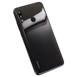 Vitre arrière Noire et lecteur d'empreintes pour Huawei P Smart 2019_photo3