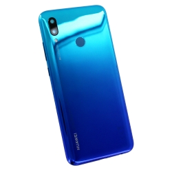 Vitre arrière Bleue et lecteur d'empreintes pour Huawei P Smart 2019_photo3