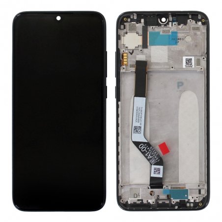 Bloc Ecran Noir pré-monté sur châssis pour Xiaomi Redmi Note 7_photo1