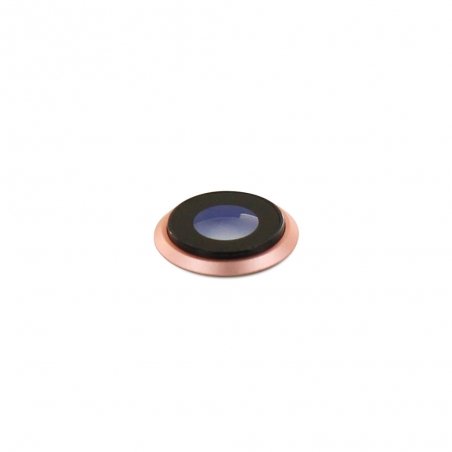 Lentille avec bague de caméra arrière pour iPhone 8 Or