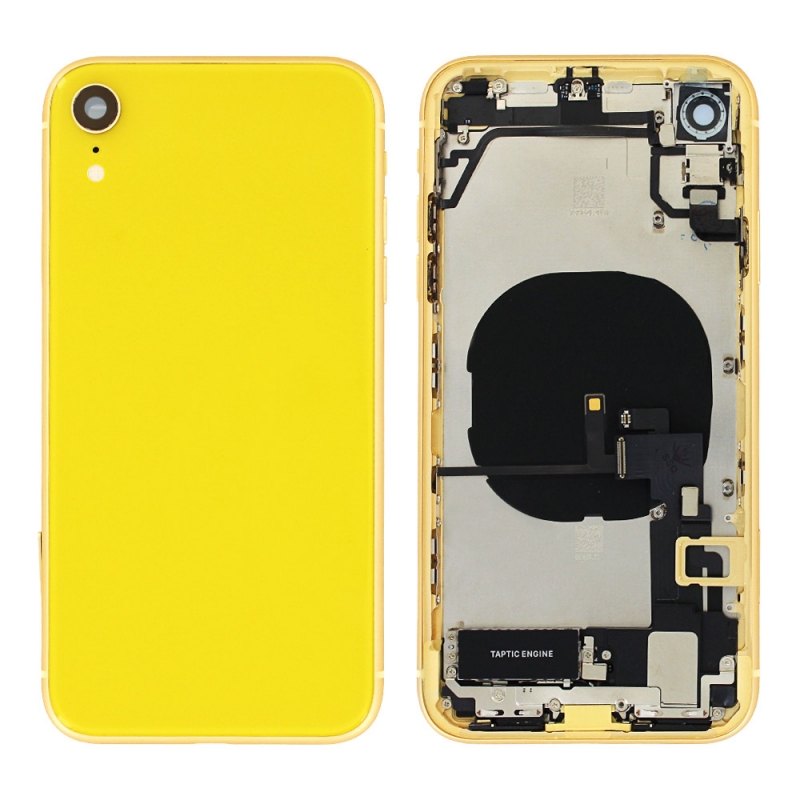 coque iphone xr jaune