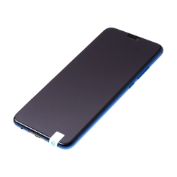 Bloc Ecran Bleu complet pré-monté + batterie sur châssis pour Honor 8X_photo2