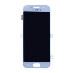 Bloc écran Bleu Amoled avec vitre prémontée pour Samsung Galaxy A3 2017_photo1