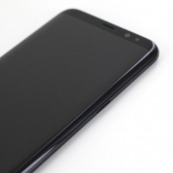 Bloc Ecran Amoled et vitre prémontés sur châssis pour Galaxy S8 Plus Noir Carbone photo 6