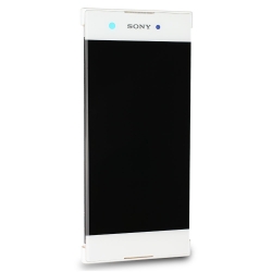 Bloc Ecran Blanc sur châssis pour Sony Xperia XA1 / XA1 Dual photo 2