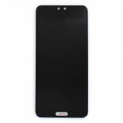Ecran Noir avec vitre et LCD prémonté pour Huawei P20 Photo 1