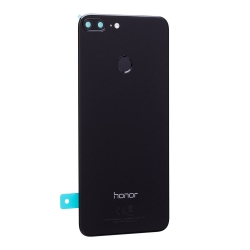 Vitre arrière Noire avec lecteur d'empreinte pour Huawei Honor 9 Lite_photo1