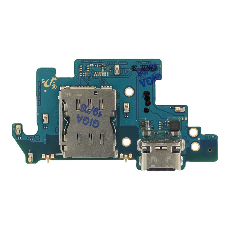 Connecteur de charge USB Type-C, lecteur de carte SIM et micro pour Samsung Galaxy A80_photo1