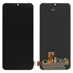 Ecran Noir vitre + Optic Amoled pré-monté pour OnePlus 7_photo1