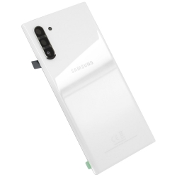 Vitre arrière Blanche pour Samsung Galaxy Note 10 photo 2