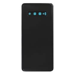 Vitre arrière compatible pour Samsung Galaxy S10+ Noir Prisme photo 2