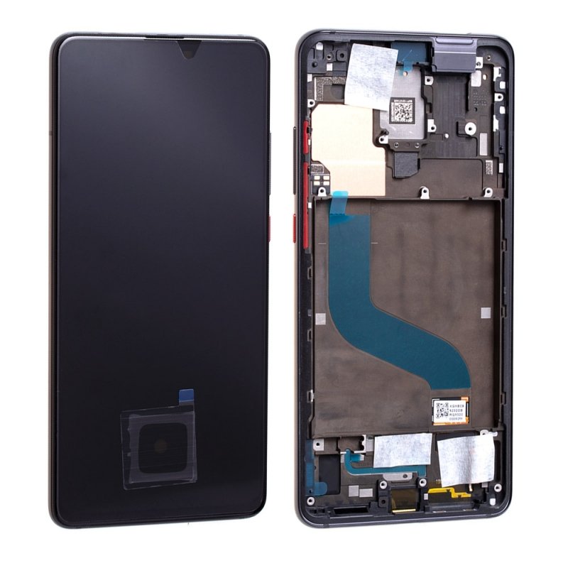 Écran LCD + Vitre Avec Chassis Pour Xiaomi Mi 9T Couleur Glacier Blue - Kit De Réparation Complet Avec Outils