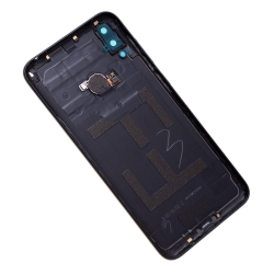 Coque arrière et lecteur d'empreintes pour Huawei Y7 (2019) Noir photo 1