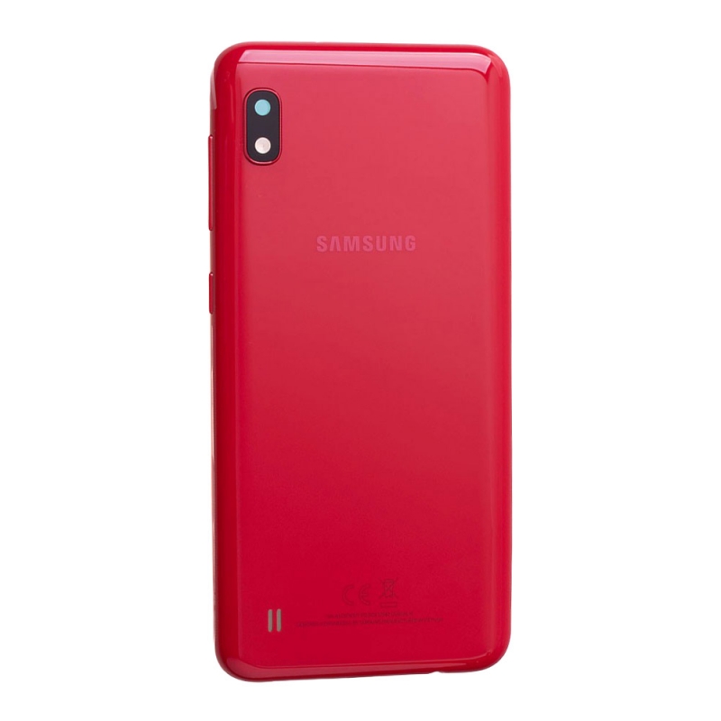 Coque arrière Rouge d'origine pour Samsung Galaxy A10 photo 3