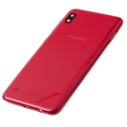 Coque arrière Rouge d'origine pour Samsung Galaxy A10 photo 2
