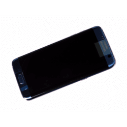 Bloc Ecran Amoled et vitre prémontés sur châssis pour Samsung Galaxy S7 Edge Bleu photo 5