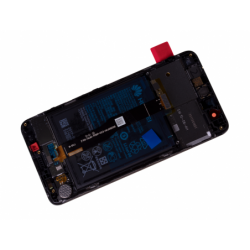 Bloc écran prémonté sur châssis avec batterie pour Huawei Nova Noir photo 3