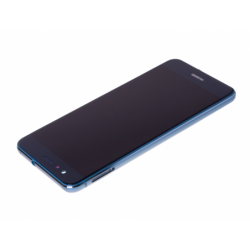 Bloc écran prémonté sur châssis avec batterie pour  Huawei P10 Lite Bleu photo 1